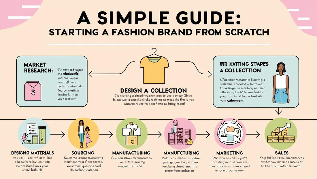 A Simple Guide: Starting a Fashion Brand from Scratch.