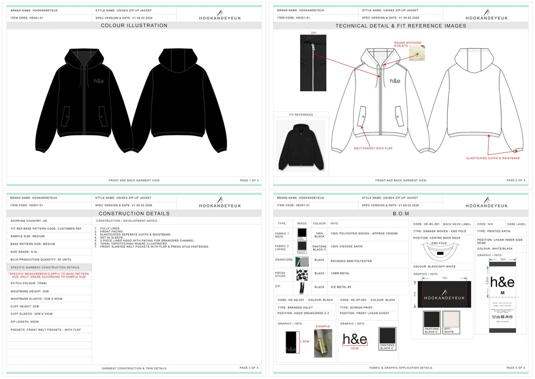 How to Create a Streetwear Tech Pack That a Factory Will Actually Follow