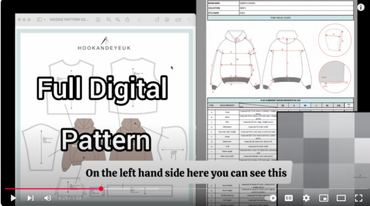 Explained: The Difference Between A Custom Digital Pattern & A Measurement Chart