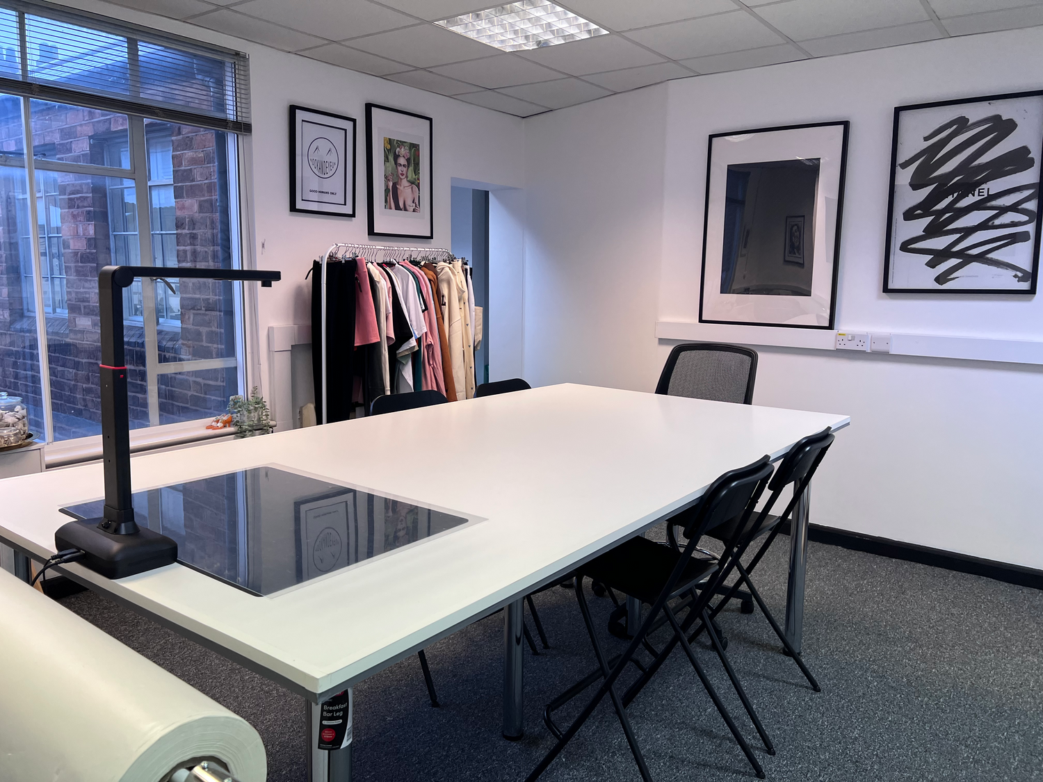 Clothing Manufacturers UK design space at Hook and Eye UK