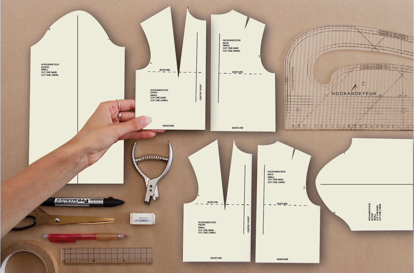 Pattern Cutting | Hook and Eye UK